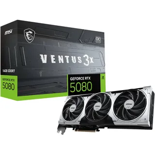 MSI GeForce RTX 5080 16G 3X OC Plus V531-001R
