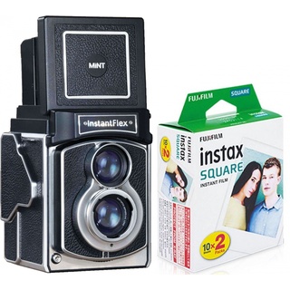 MiNt InstantFlex TL70.Plus Retro Kamera, Sofortbildkamera für Fujifilm Square