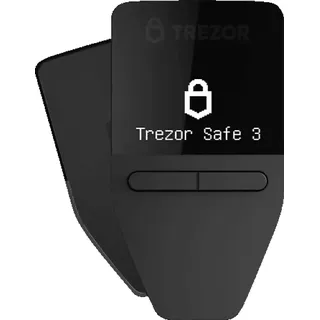 TREZOR Safe 3 - Cosmic Black Bitcoin Wallet