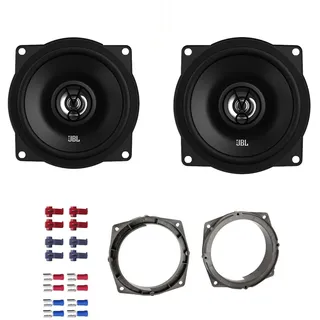 EHO JBL Stage1 51F Auto Lautsprecher Boxen 300 Watt 13 cm 2 Wege Koax passend für Mitsubishi Colt (Z30/Z30G/Z3V) 2004-2012 Türen Front