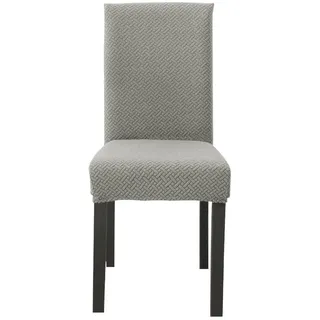 Stuhlhusse, Beige, Kunststoff, 1x38 cm, Wohntextilien, Bezüge, Stuhlhussen