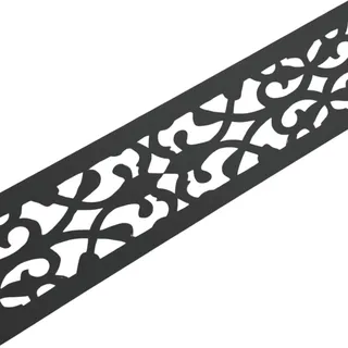 zaun|zu® Sichtschutzstreifen 2,55 m x 19 cm Anthrazit/Polypropylen