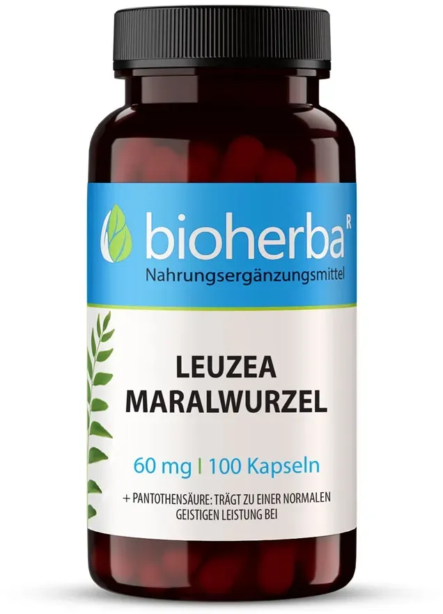 Leuzea Maralwurzel 60 mg 100 Kapseln
