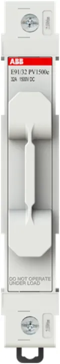 ABB E 91/32 PV1500e Sicherungshalter für Photovoltaik bis 1500 V DC für Sicherungen 10x85/14x85mm