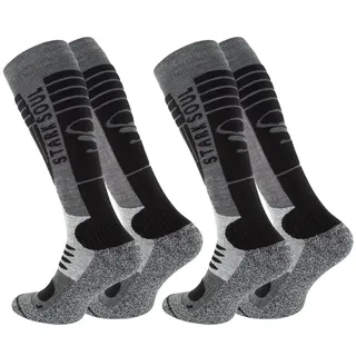 STARK SOUL® Ski Funktionssocken, Wintersport Socken mit Spezialpolsterung, 39-42