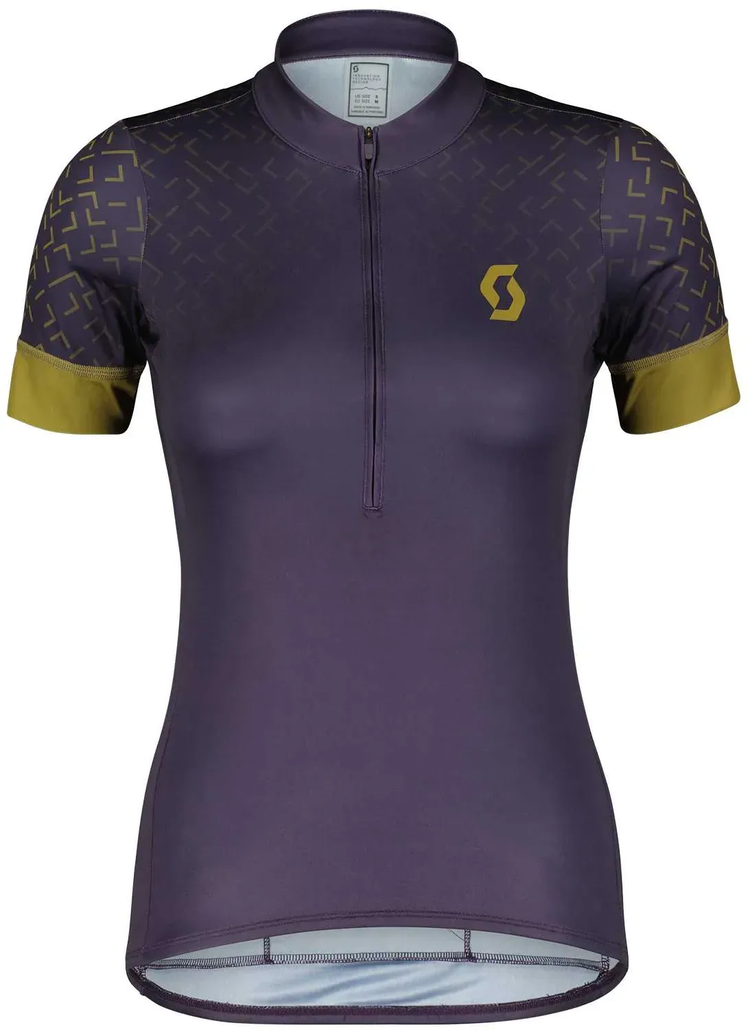 Scott Endurance 20 Fahrrad Trikot kurz Damen dark purple/mud green- Gr. S
