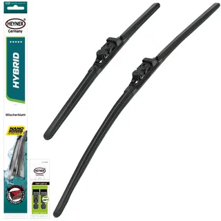 Heyner HEYNER® Scheibenwischer Set passend für RENAULT CLIO V (06.2019 - 12.2020) HYBRID Flachbalkenwischer
