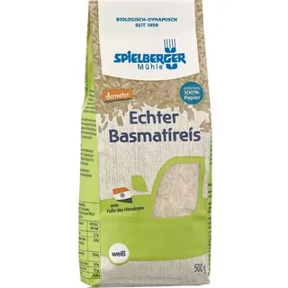 Spielberger Echter Basmatireis weiß demeter 500g
