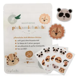 pieksmichnicht Anti-Mücken-Sticker Wildlife Edition (24St)