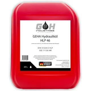 sgplusmh 20 L Hydrauliköl HLP 46 ISO VG 46 nach DIN 51524/2 ISO 11158 HM Kanister 20 Liter