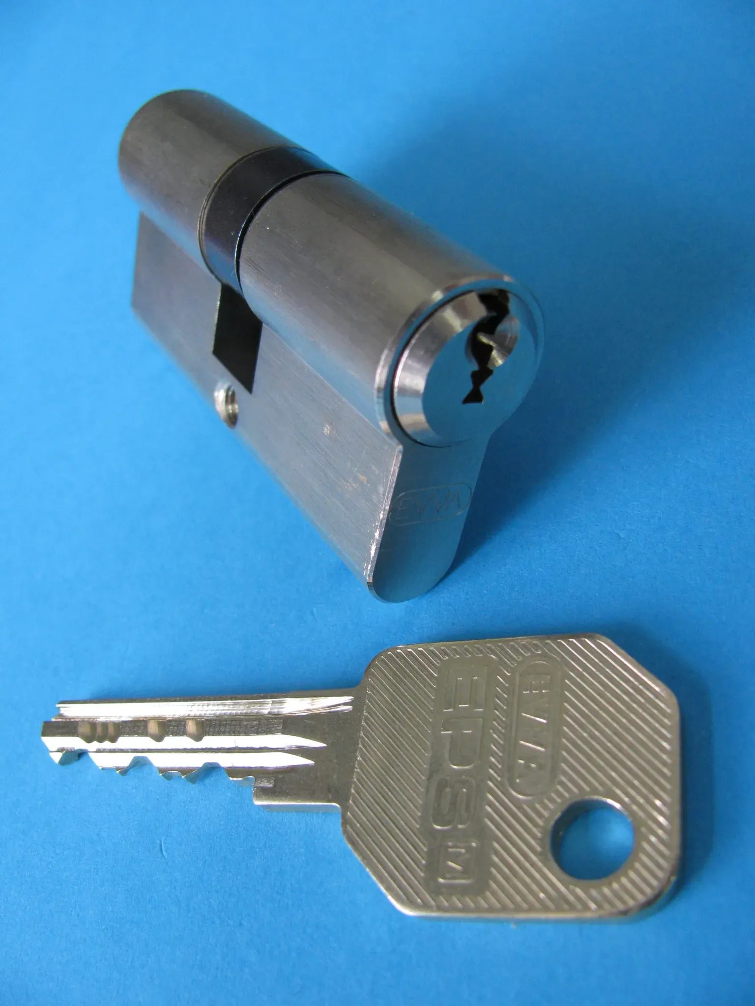 Evva EPS-M Profilzylinder gleichschließend mit Sicherungskarte 31/31 mm