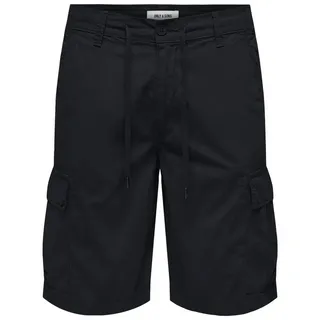 ONLY & SONS Cargoshorts LOC (1-tlg) blau L
