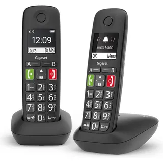 E290 Duo, Telefon, Schwarz
