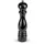 30 cm schwarz lackiert