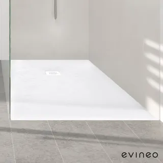 Evineo ineo Rechteck-Duschwanne, BE0513WS,