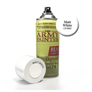 Army Painter Base Primer Spray Matt White Undercoat (CP3002)