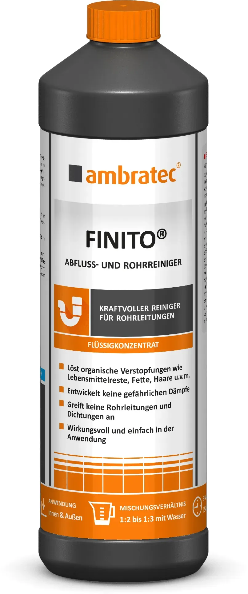 ambratec Finito® | Aktiv-Verstopfungslöser - 1 ltr