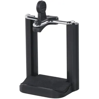 Hama Smartphone Holder 8.2 cm variabel, universell passender Handy-Adapter für iPhones und Android Handys) schwarz