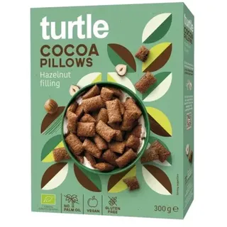 Turtle Schokokissen mit Haselnussfüllung bio