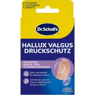 SCHOLL Hallux-Valgus-Druckschutz 5 Stück