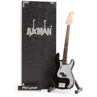 Phil Lynott (Thin Lizzy) - Miniatur-Gitarren-Replik – Musikgeschenke – handgefertigte Verzierung