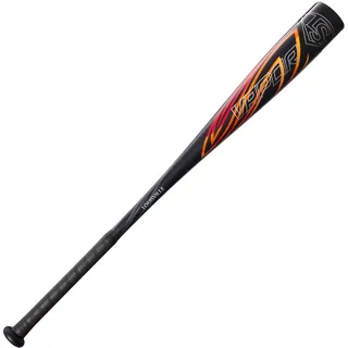 Louisville Slugger Unisex, Teenager Vapor (-10) 2 5/8 USA Schläger, schwarz/orange