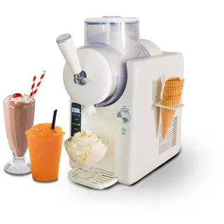 Unold 48950 2in1 Slush- & Softeismaschine Sofie, weiß, 1,5l