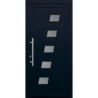 PANTO Haustür Modell K043 DIN links anthrazit 100 x 200 cm