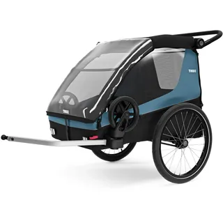 Thule Courier Kinderanhänger aegean blue
