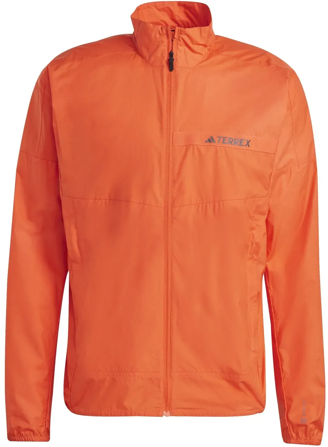 adidas Lauf-Trainingsjacke Terrex Multi Wind (leicht, Windbreaker) orange Herren