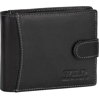 Wild Things Only !!! Riegel Geldbörse Portemonnaie Herren schwarz