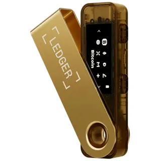 Ledger Nano S Plus Crypto Hardware Wallet - Gold