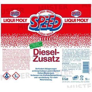 LIQUI MOLY Speed Diesel Zusatz 5160 1,0 l