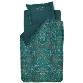 Pip Studio Bettwäsche Forest Findings Grün in Grün | Gr.: 80 x 80 cm