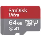 SanDisk microSDXC Ultra 64GB (A1/UHS-I/Cl.10/140MB/s) + Adapter \ Mobile\  microSDXC-Karte 64 GB A1