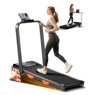 LONTEK Laufband für Zuhause klappbar, 2.5HP Laufband mit Steigung für Zuhause 15%, kompaktes Walking Pad mit Steigung max. Belastung 136 kg, Leise und dennoch leistungsstark