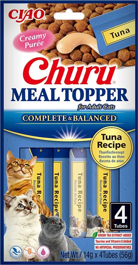 INABA CAT Meal Topper Thunfisch 4x14g