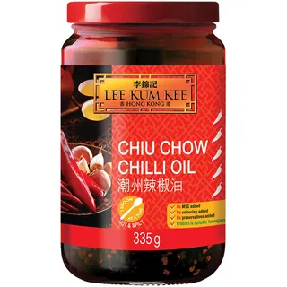 Lee Kum Kee Chiu Chow Chiliöl – Würzöl aus feurigen Chilischoten – 1 x 335 g