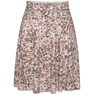 VIVANCE Jerseyrock Damen Bedruckt Rosa/Weiß 46