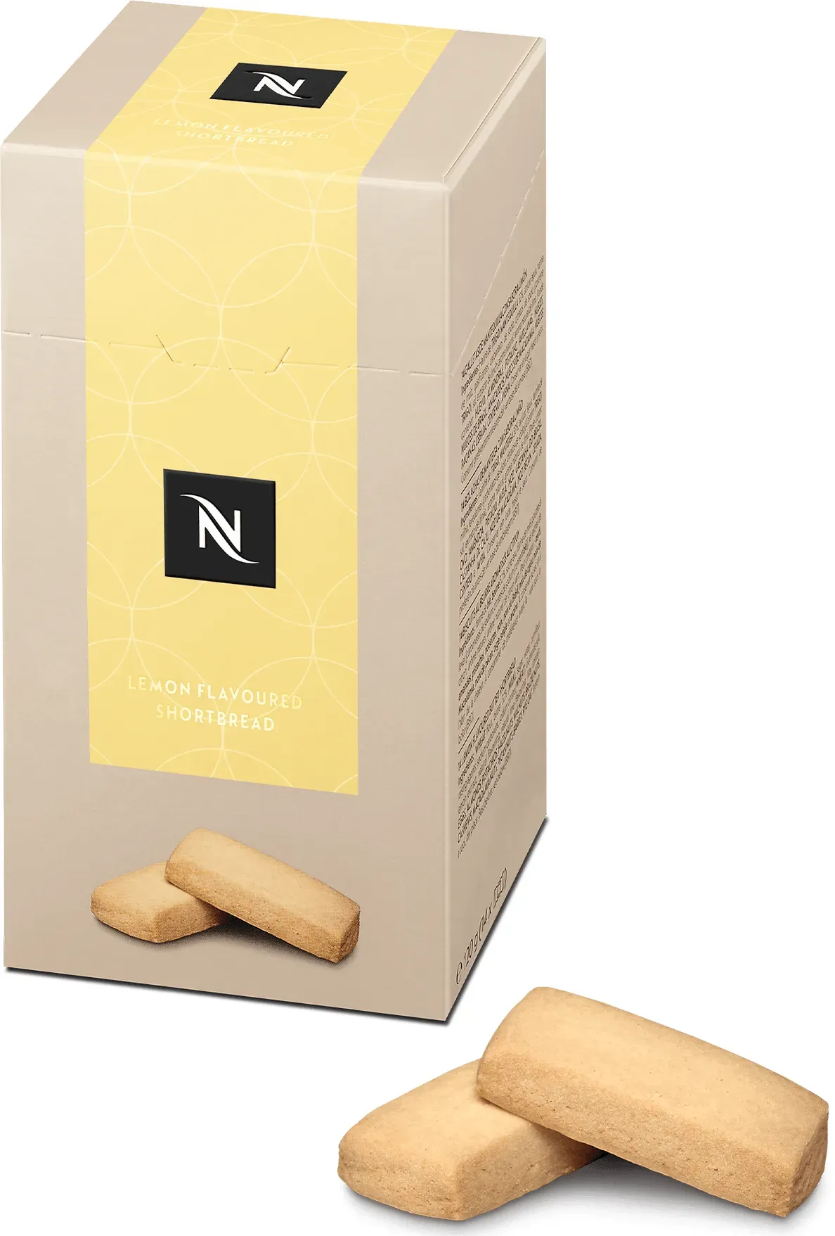 Nespresso Shortbread mit Zitronenaroma
