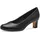 Elegant Kleiner Absatz Weite H Mehrweite Schwarz Black 39