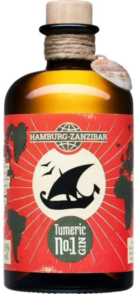 Hamburg Zanzibar Tumeric No.1 Gin 45 % vol. 0,5 l
