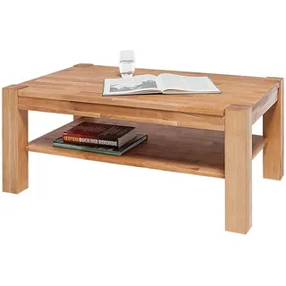 Couchtisch POER Kernbuche massiv Natur geölt Buche Beistelltisch Tisch