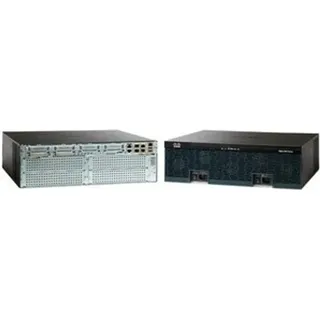 Cisco 3945, Ethernet-WAN, Gigabit Ethernet, Schwarz - Schwarz