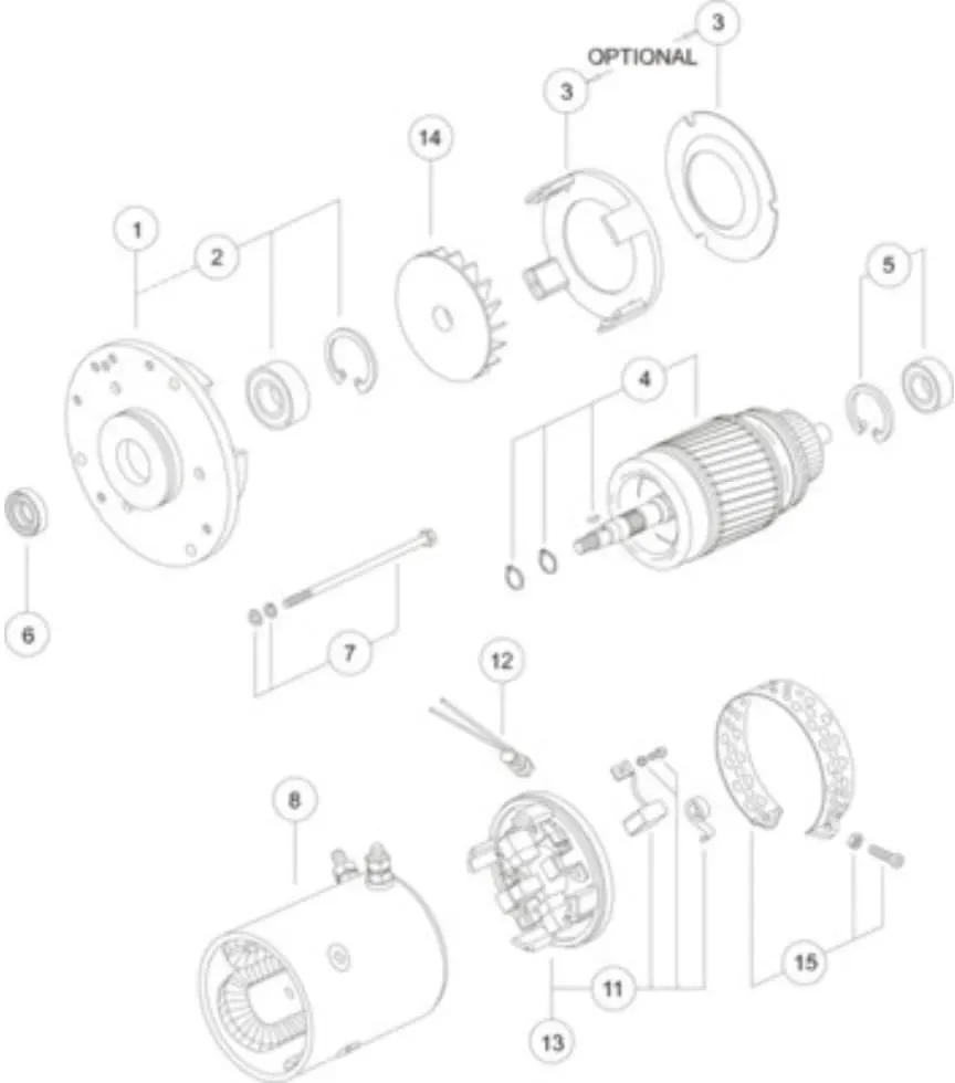 Elektromotor MAHLE MM 56
