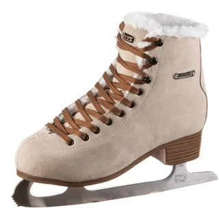 ROCES Damen Suede ECO-FUR Freizeit-Schlittschuh, suedebrown, 40