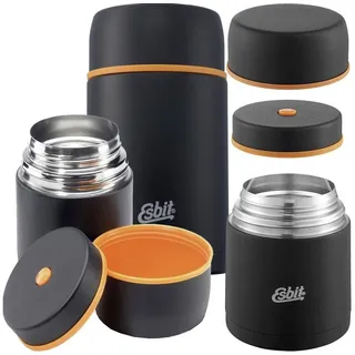 Esbit Edelstahl Isolierbehälter FOOD 1000 ml schwarz