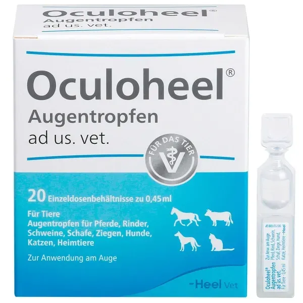 Oculoheel eye drops ad us. vet. (20 pc)