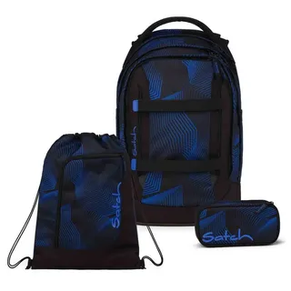 Satch Pack 3-tlg. Seismic Blue