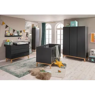 Portobello Babyzimmer-Set Venta 4tlg. Lack Grau